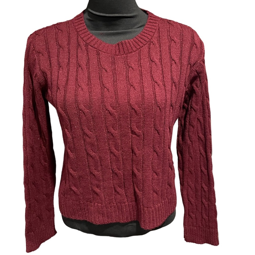 Cotton Emporium. Burgundy Sweater. NWT.